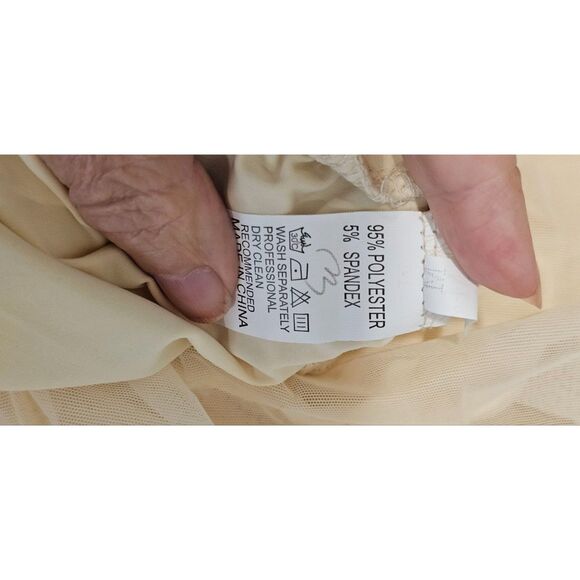 Lyrical Champagne Dance Costume Two Piece Outfit Sz M - Picture 8 of 9